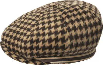 Kangol BLOCK ZIG DRIVING CAP K5472 in braun