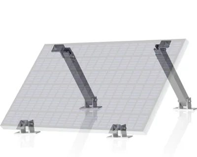 Produktbild von Zelsius Universal Solarmodul Halterung mit verstellbarem Winkel, Aluminium Montageset für ein Panel