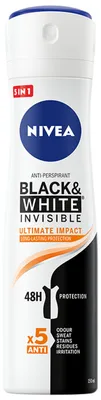 Obrázok produktu pre Nivea Invisible Ultimate 83486 dezodorant w sprayu dla kobiet 150 ml