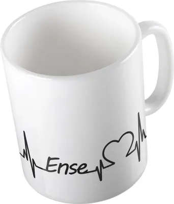 Produktbild von Huuraa Kaffeetasse Ense Geschenk Tasse Weiß 330ml Ense Präsent