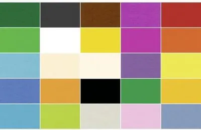 Produktbild von Fotokarton 300g/qm A4 VE=250 Blatt 25 Farben sortiert