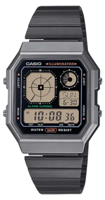Produktbild von Casio Herren Armbanduhr A130WEGG-1AEF digital schwarz