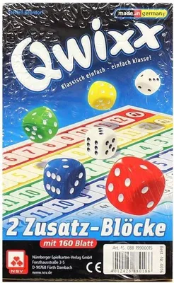 Obrázek produktu pro NSV Qwixx 2 další bloky