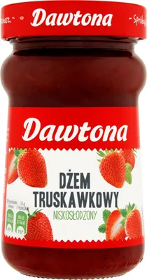Zdjęcie produktu dla Dawtona Dżem Truskawkowy Niskosłodzony 280 g