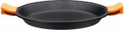 Produktbild von BRA Efficient | Paella-Pfanne, Aluminiumguss, Schwarz, mit Antihaftbeschichtung, 40 cm