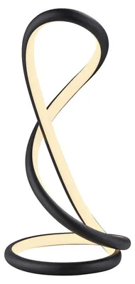 Produktbild von Paul Neuhaus LED Tischlampe TWIST Schnurdimmer, warmweiße Lichtfarbe schwarz Wohnzimmer, Esszimmer, Küche, Flur, Büro