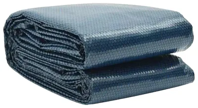 Image de Couverture de piscine, matériau durable, stockage efficace de la chaleur, couleur noire