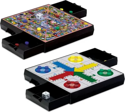 Produktbild von Cayro Parcheesi Magnetisches Gänse-tischbrettspiel Mehrfarbig Mehrfarbig One Size