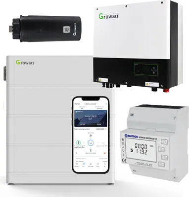 Immagine prodotto di Growatt SPH10000TL3-BH-UP 0% IVA §12 III UstG Inverter ibrido da 10kW con accumulo solare da 7,6kWh S