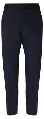 Produktbild von Tapered Hose aus Wolle-Elasthan in Blau für Herbst/Winter, Modell K10K105665 DW4 BLU