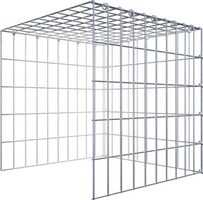Produktbild von Anbaugabione Typ 4 50 cm x 50 cm x 50 cm (L x H x T), Maschenweite 5 cm x 10 cm, C-Ring