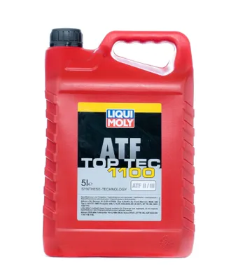 Produktbild von LIQUI MOLY Top Tec ATF 1100 ATF III Automatikgetriebeöl HC Synthese Öl Rot 5L 3652 für VW GOLF III (1H1) GOLF II (19E, 1G1) TRANSPORTER III Bus