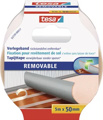 Produktbild von Tesa 55729 - Weiß - Befestigung - PVC - 5 m - 50 mm