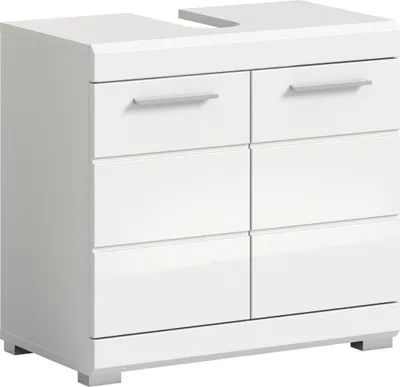 Produktbild von xonox.home Waschbeckenunterschrank Scout weiß Nachbildung B/H/T: 60x56x34cm