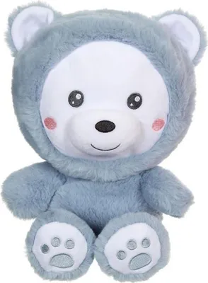 Obrázek produktu pro Plyšové zvířátko medvídek Hoody Pets, GIPSY TOYS, modré, 24 cm