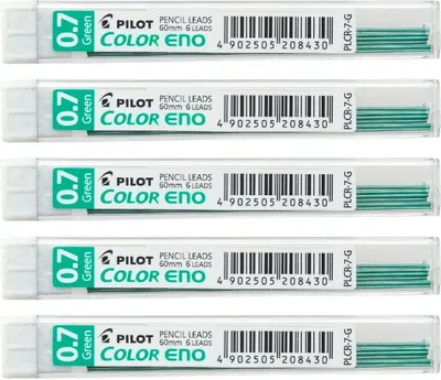 Produktbild von PILOT Color Eno Minen 5er-Set grün