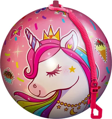 Image de Porte-clés boule licorne