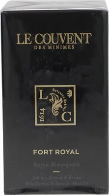 A black product box for perfume.