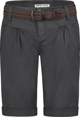 Produktbild von Bermuda Chinoshorts mit geflochtenem Gürtel und Taschen | XXL