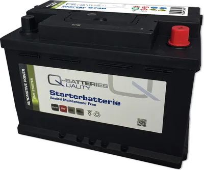 Produktbild von Q-Batteries Autobatterie Q74P 12V 74Ah 690A, wartungsfrei