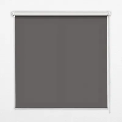Produktbild von Innenrollo - Fensterrollo - Rollo - 130x140 cm - Rollo ohne Bohren - Sichtschutzrollo - Verdunkelungsrollo - Thermorollo - Seitenzugrollo - Wohnraumrollo - Grau