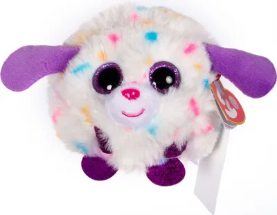 Image de ty 42528 Peluche Beanie Balls - Chien Munchkin Puffies