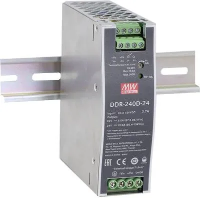 Obrázek produktu pro MEAN WELL DDR-240B-48 Napájecí zdroj a měnič napětí (DDR-240B-48)