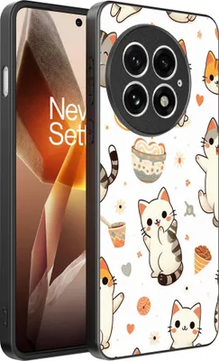 Produktbild von Smartphonica Telefon Fall geeignet für OnePlus 13 mit Katze drucken - TPU zurück Abdeckung Fall Katze Design