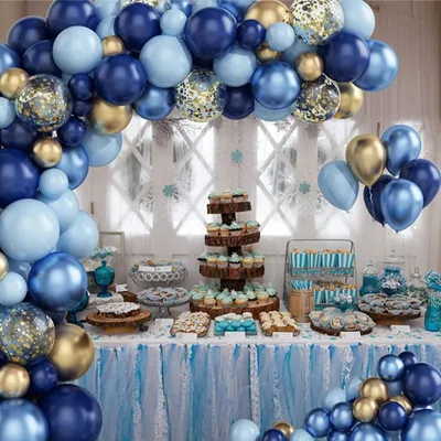 Zdjęcie produktu dla ZESTAW 133 sztuk balonów girlanda urodziny ślub baby shower zestaw dekoracji dla dziecka