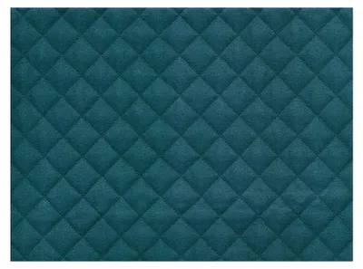 Produktbild von Dekorstoff Moskau von Swafing, Rauten, uni, in verschiedenen Farben (Petrol 1747)
