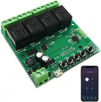 Obrázek produktu pro 4-kanálový WiFi Smart Switch - inteligentní dálkové ovládání