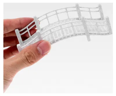 Produktbild von Miniatur Bogenbrücke aus wetterfestem Harz für den Garten und Mikrolandschaften
