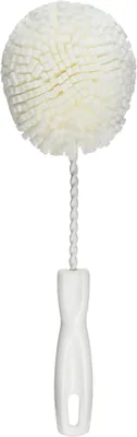 Productafbeelding van Beker Wasborstel - Glazenwasser - Flessen Reinigen - Zachte Schuimharen - 26 cm - Eén Kleur
