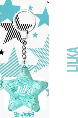 Zdjęcie produktu dla Brelok Gwiazdka Lilka - Be-Happy Gifts