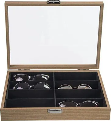Produktbild von Famanu Brillenhalter – Brillenständer mit 8 Fächern