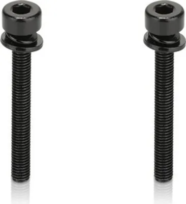 Produktbild von XLC Schraubenbolzen für Flatmountadapter M5x39mm, Standard Kopf, 2er-Set, schwarz (2er Pack)
