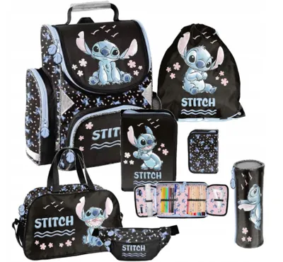 Produktbild von Schulranzen-Set 6-teiliges Lilo und Stitch Disney DS25GG Paso