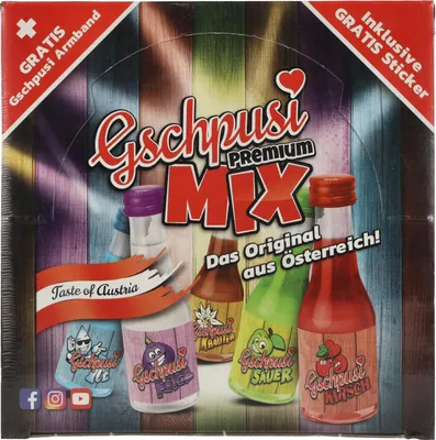 Image de Gschpusi Premium Mix 20,6% Vol. 25x0,02l