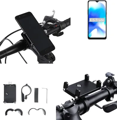 Produktbild von K-S-Trade Handyhalterung für das Fahrrad kompatibel mit Blackview A80s Halter Lenkstange Fahrradhalterung Motorrad Bike Mount Befestigung Smartphone