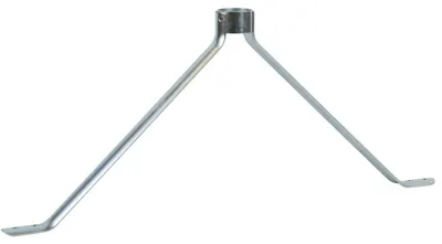 Produktbild von Betra Stielhalter - Metall - 3,3 x 45 x 19 cm - fur Besenstiele 28 mm breit