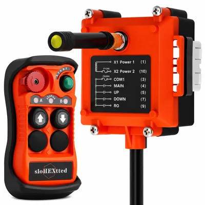 Kran-Fernbedienung Q200 Ultra, 12-24V, 2 Tasten, 1 Sender+Empfänger