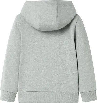 Produktbild von vidaXL Kinder-Kapuzenpullover mit Reißverschluss Helles Khaki Melange 104