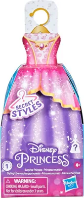Zdjęcie produktu dla Hasbro Disney Princess Secret Styles, Mini lalka, Damski, 4 lat(a), Dziewczyna, 89 mm, 16 g