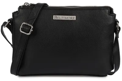 Immagine prodotto di Beltimore Piccola borsa in pelle premium nera