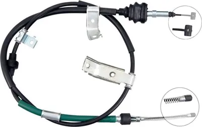 Produktbild von A.B.S. Handbremsseil Seilzug Feststellbremse für HONDA CR-V III (RE) Hinten Links K15005
