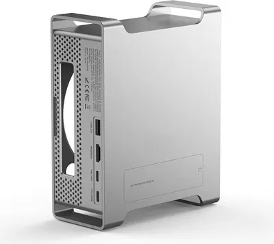 Immagine prodotto di ZELURXX Docking station Mac Mini Alloggiamento SSD NVMe Hub USB 3.2 Lettore di schede 10 Gbps Stazione di ricarica 4K HDMI/PD Adattatore SD/TF per Mac Mini M4