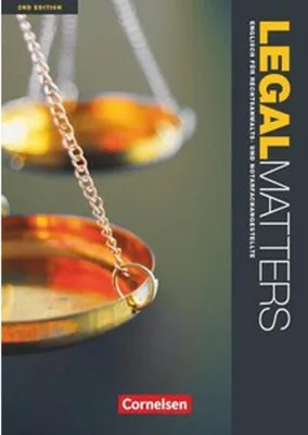 Produktbild von Legal Matters B1-B2. Schülerbuch