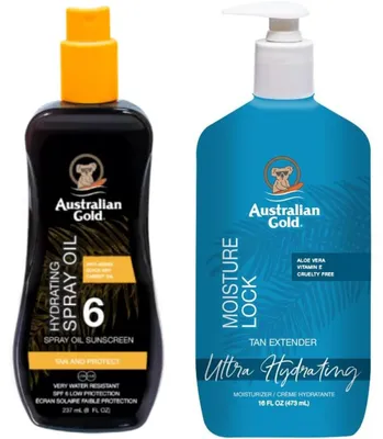 Produktbild von Australian Gold SPF6 Ölspray + Feuchtigkeitssperre, 473 ml