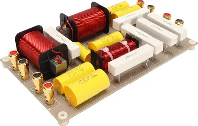 Image de 3 Way Crossover Filters Professional 800W Treble Bass Frequency Divider for Stage Speaker