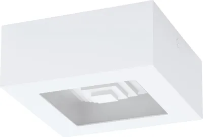 Produktbild von EGLO LED Deckenleuchte Ferreros, 1 flammige Deckenlampe, Wohnzimmerlampe, Küchenlampe aus Stahl und Kunststoff, Flurlampe Decke in Weiß